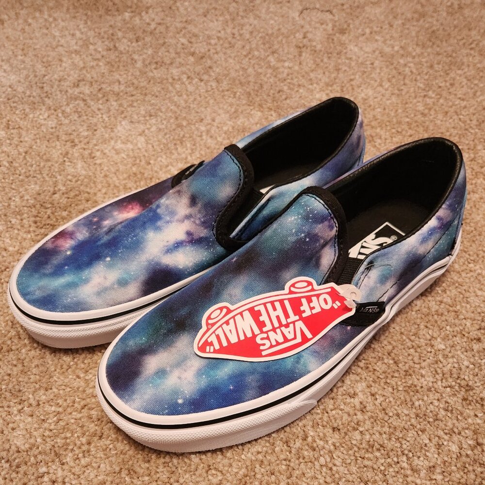 New unisex Galaxy Design Vans sneakers  us mens 4.5 Womens 6.0